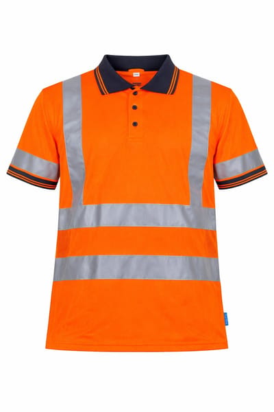 Sioen Molina Signalisatie Polo 2XL – Hi-Vis Fluor Oranje Werkshirt – EN ISO 20471 Veiligheidsklasse