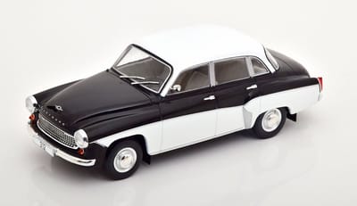 Wartburg 312 1971 Zwart / Wit