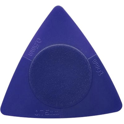 Médiators multi-épaisseurs Accessoires pour guitare Accessoire pour instrument de musique 0,5/0,75/1,0 mm Guitare bleu