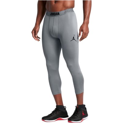 Jordan Sportbroek Heren Grijs Matig 814656-065 L gray