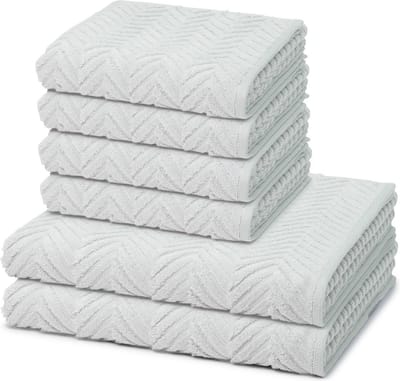 Ross Sonstiges 4 X handdoek 2 X douchehanddoek - in set 6 pack Sensual Skin
