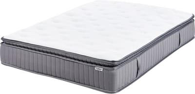 PLEASANT - Pocketveringmatras medium - Wit - 120x200 cm - Pocketveren