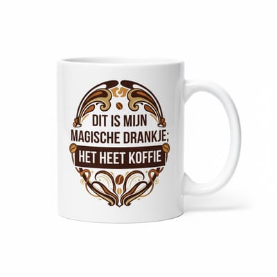 Nevolis® | Koffiemok 330ml met Uniek Design | Ontwerp Jouw Eigen Mok | Handgemaakt Cadeau voor Koffieliefhebbers | Gepersonaliseerd op Aanvraag | Enkel of Grote Bestelling