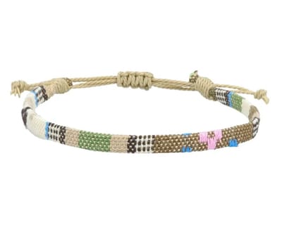 Jomide Enkelbandje Bohemian Beige - Touw - 1