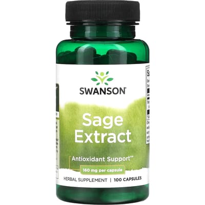 Salie-extract, 160 mg, 100 capsules