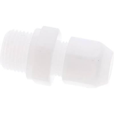 10x12mm & G1/2'' PP rechte slangkoppeling met buitendraad 10bar/145psi