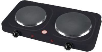 Benson Dubbele kookplaat - compact en krachtig - 1000/1500 watt - zwart