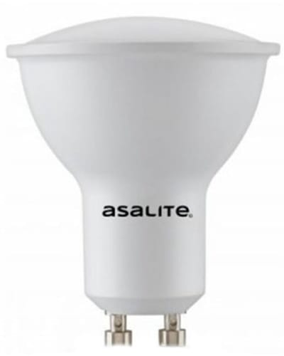 Asalite LED Lamp Spot GU10 Fitting - 5W = 35W - 410 Lumen - 3000K Warm Wit Licht - Niet Dimbaar - 220-240V - Ø50mm - GU10 LED Spotlamp