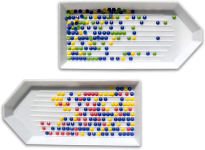 5D Diamant Schilderen Accessoires - Opbergdoos voor Diamant Schilderen, DIY Craft Opbergbox - Duurzame PU Materialen Tray Set voor Diamant Borduren en Creatieve Projecten