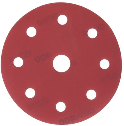 Radix - Schuurschijf - Pro - Klittenband 125 mm - P400 – 9 stofgaten (10 stuks)