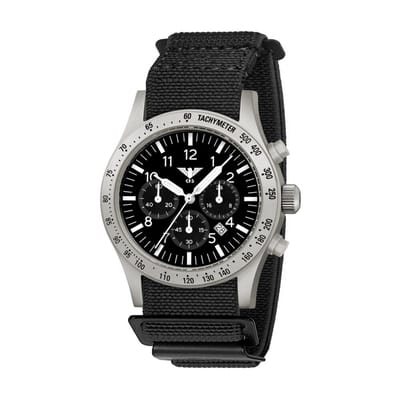 KHS - KHS.PLASSC.DFB - Polshorloge - Heren - Solar - PLATOON Steel Solar Chronograph
