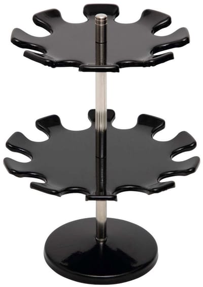 MAUL Stempelhanger metaal 14 x 14 x 18.5 cm zwart
