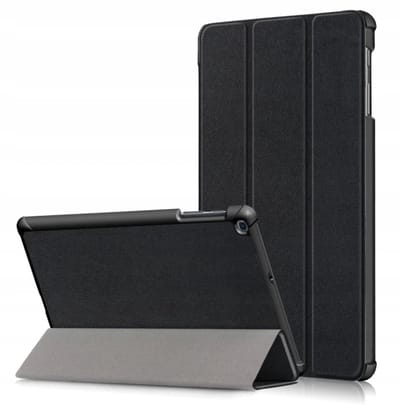 EtuiTab - Tablethoes - Samsung Galaxy Tab A 10.1 - Eco-leer en Polycarbonaat - Magnetische Sluiting - Standfunctie