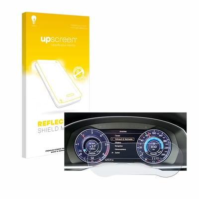 upscreen - Screenprotector voor Volkswagen Tiguan 2017 Active Info Cockpit 12.3" - Folie Beschermfolie anti glare matte