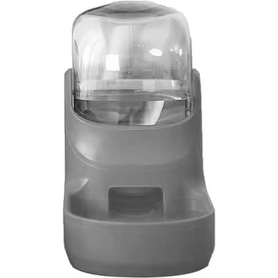 Automatische Hondenvoeder Set Grote Capaciteit Automatische Zwaartekracht Kat Water Dispenser Voerbak voor Huisdieren grijze kleur