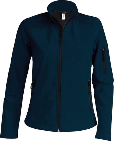 Kariban Dames/dames Hedendaagse Softshell 3 lagen Performance Jacket (Marine)