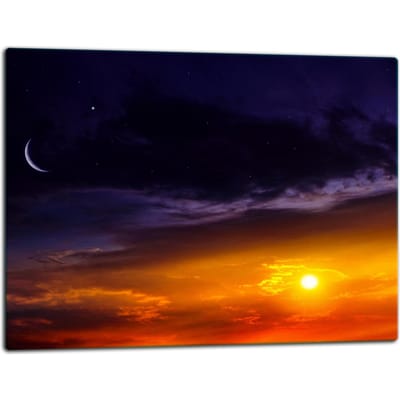 TMK ArtDeko - Snijplank van Glas - 52x40 cm - Inductieplaat Bescherming - Levendige Kleuren