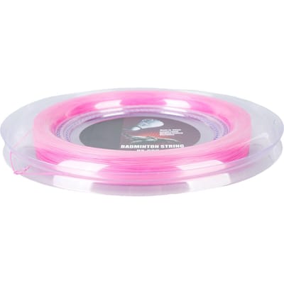 0.72mm 200m Cordage Raquette Badminton Nylon Badminton Entraînement Raquette Ligne BX 650 Rose rose