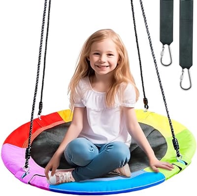 Kindernestschommel 40 inch - Schotel Boomschommel Set voor Binnen en Buiten