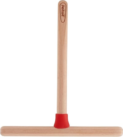 Beslag Verdeeler - Pannenkoek Maker - Lekkere Pannenkoeken - Krasvrij Hout - 17 cm - Houtkleur