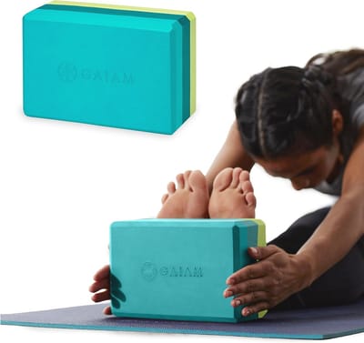 Yoga Blok voor Ondersteuning - Latexvrij, EVA-schuim, Antislip Oppervlak voor Yoga, Pilates en Meditatie
