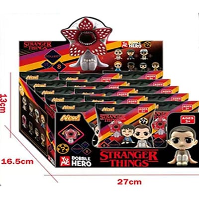 1-24 stuks Stranger Things Anime blind box Figuur Jane Ives/Will Byers/Mike Wheeler Actiefiguur beeldje Speelgoed Mysterieuze doos cadeau