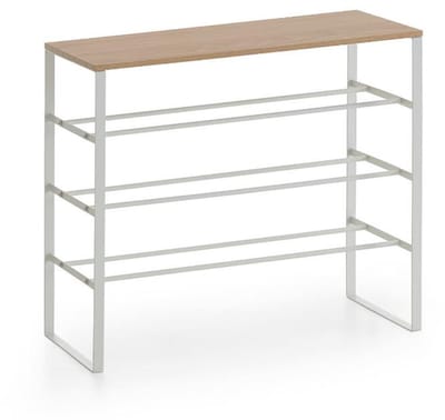 Karin schoenenkast 4 planken wit.