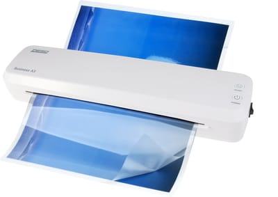DESQ® Lamineermachine A3 - Business Classy - Voor 75 tot 125 micron - Start in 60 sec. - Auto Off - Documenten & Foto's - Veelvuldig gebruik