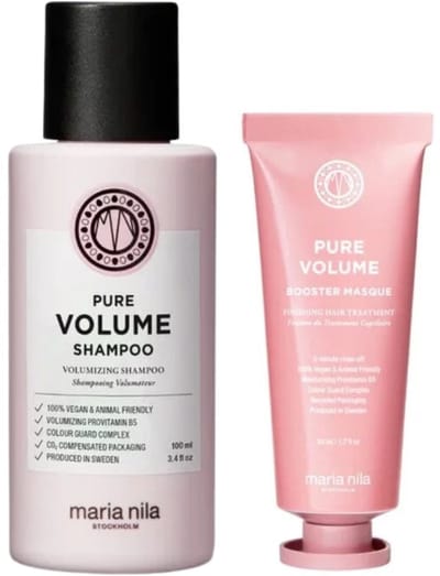 Maria Nila - Pure Volume Booster Travel Set - 100+50ml
