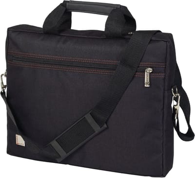 Notebook Draagtas - Laptoptas Schoudertas - Veilig Transport - Lichtgewicht Nylon - 14.1 inch - Zwart