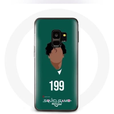 Coque - Samsung - Galaxy S9 - Souple - Vert - Squid Game Ali Abdul 199