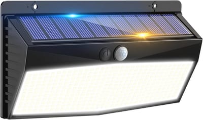 Solar LED Lamp voor Buiten met Bewegingssensor - Superhelder en Waterdicht