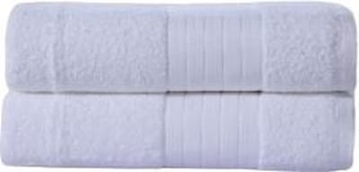 Good Morning uni handdoek effen kleur - Handdoekenset 2 - Wit - Badstof