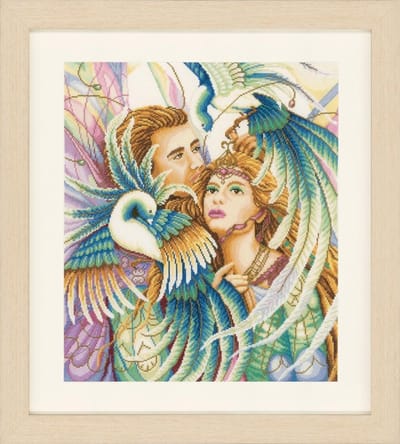 Telpakket kit Paradijsvogels  - Lanarte - PN-0144528