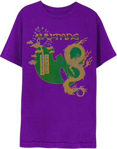 WuTang Clan - Dragon Bonsai Heren T-shirt - M - Paars