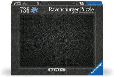 Ravensburger legpuzzel Krypt Black 736 stukjes puzzel volwassenen.