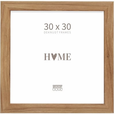 Deknudt Frames fotolijst - S45SH2 - houtkleur - fotomaat: 30x30 cm