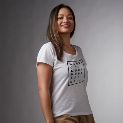 LIGER - Limited Edition van 360 stuks - Lucky Dubz - Wit- T - Shirt - Maat S