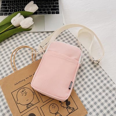 Nieuwe Mode Mobiele Telefoontas Dames Messenger Bag Alles-match Mini Kleine Crossbody Tas Hangende Nek Muntzakje Verticale Handtas 20x13x4cm