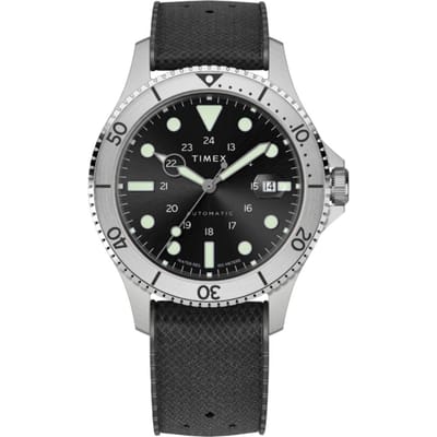 Timex Navi TW2Y15100 Horloge - Kunststof - Zwart - Ø 41 mm