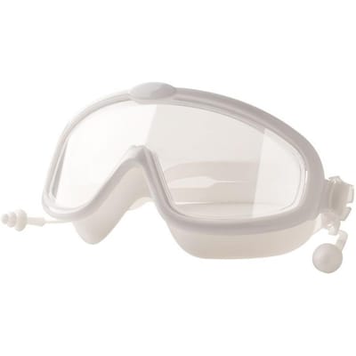Lunettes de natation d'extérieur Bouchons d'oreilles Ensemble 2 en 1 pour enfants Anti-buée Protection UV Lunettes de natation avec bouchons d'oreilles pour enfants de 4 à 15 ans Li Utilisation pratique