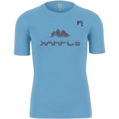 Karpos Loma Evo Print T-shirt Met Korte Mouwen Blauw XL Man