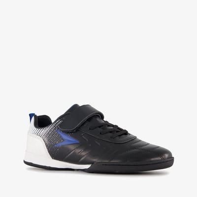 Dutchy IC kinder zaalschoenen zwart wit - Gymschoenen - Maat 26 - Uitneembare zool