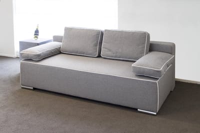 Morgenn Slaapbank Basic - Bedbank - Logeerbank - 100x200 cm - Grijs