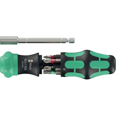 Wera Kraftform Compact 28 RA 1 bitschroevendraaier - 1/4 inch, magnetisch
