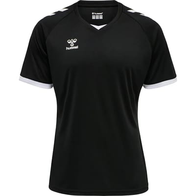T-shirt Korte Mouw hummel T-shirt Core Volley Noir et Blanc