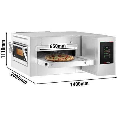GGM Gastro Elektro Durchlaufofen - 1400x2000mm - Touch - Bandbreite: 650mm