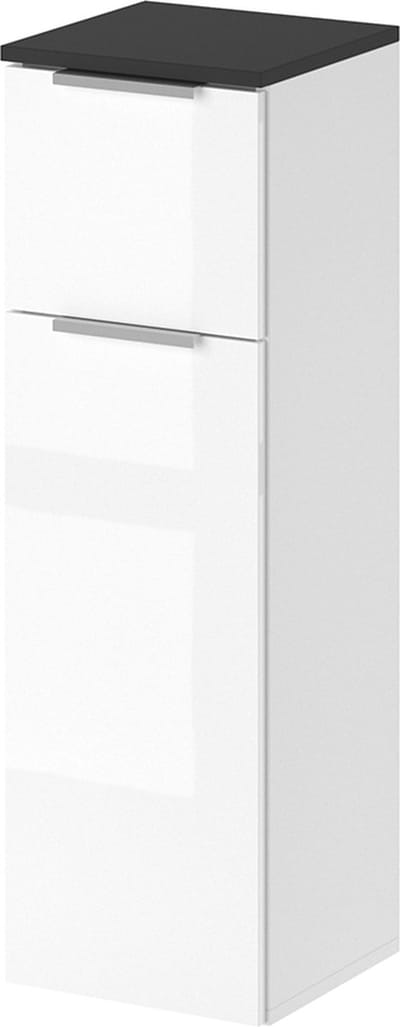 Vicco Otis Halfhoge kast – 30 x 95 cm Wit Hoogglans