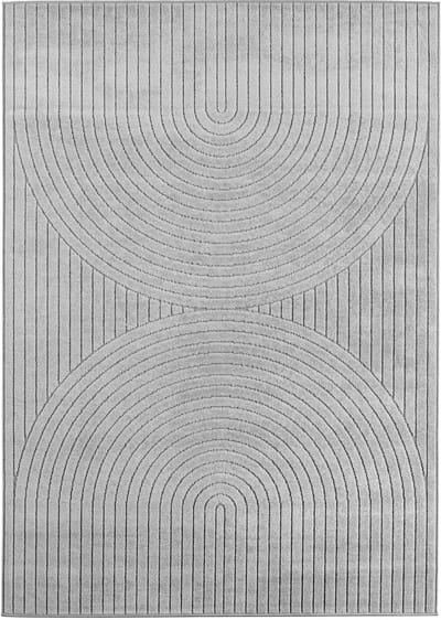 Binnen- en buitentapijt Nova (zilver 1201) - 80x150 cm
