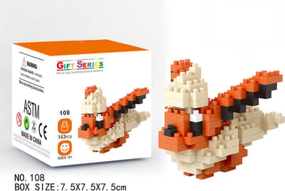 DW4Trading Nanoblocks Miniblocks 33 - Bouwset stenen - 108 stuks - Compatibel met grote merken